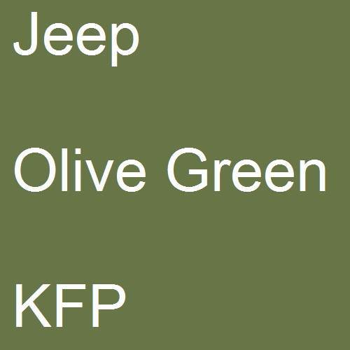 Jeep, Olive Green, KFP.